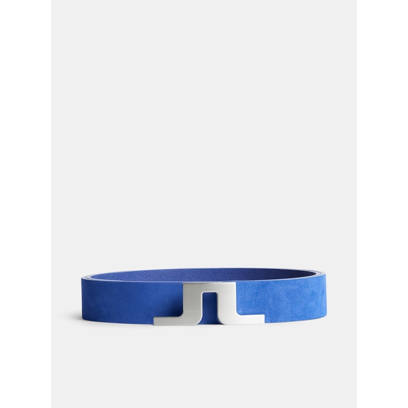 Bridger Nubuck Leather Belt / Clematis Blue