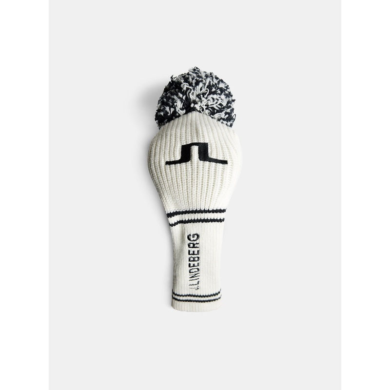 Knitted Driver Club Headcover / White