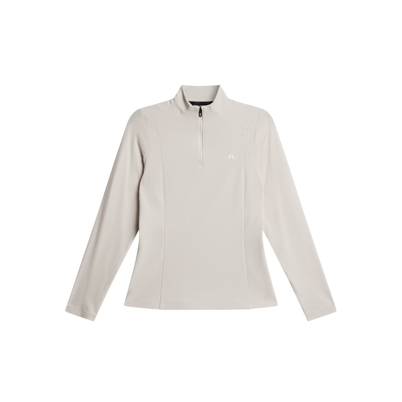 Cindy Quarter Zip Mid Layer / Moonbeam