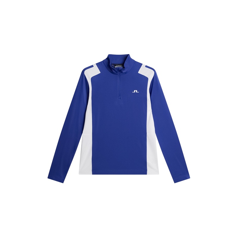 Lukas Quarter Zip Mid Layer / Clematis Blue