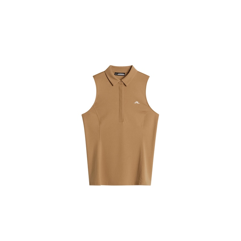 Dena Sleeveless Top / Tigers Eye