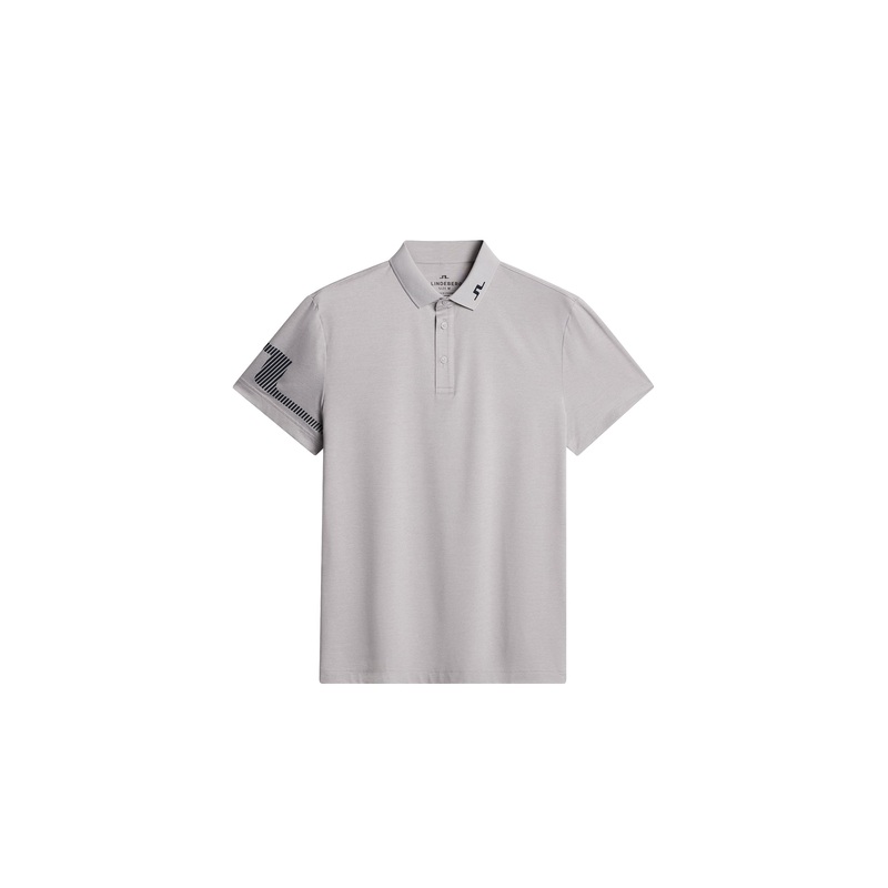 Heath Strike Polo / Light Grey Melange