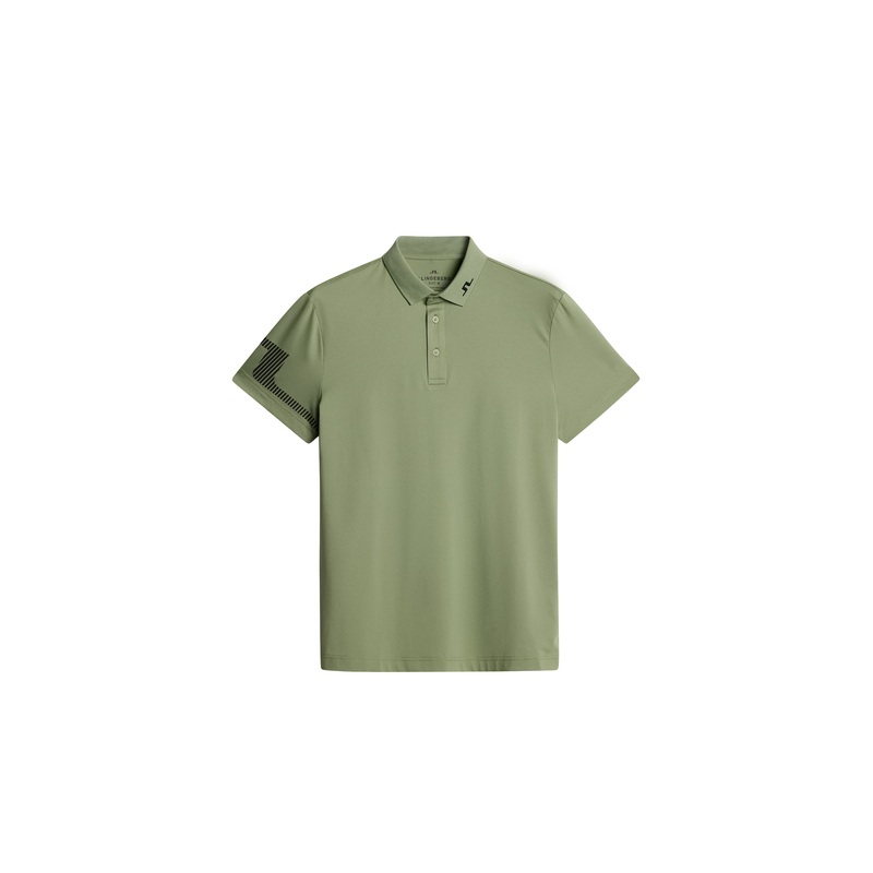 Heath Strike Polo / Oil Green