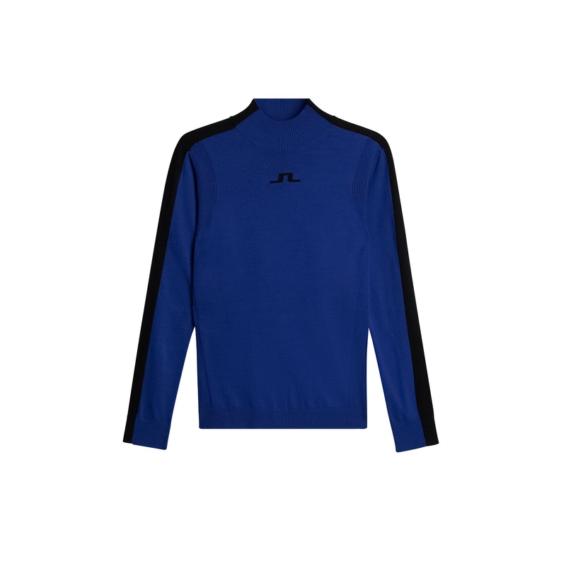 Adia Knitted Sweater / Clematis Blue