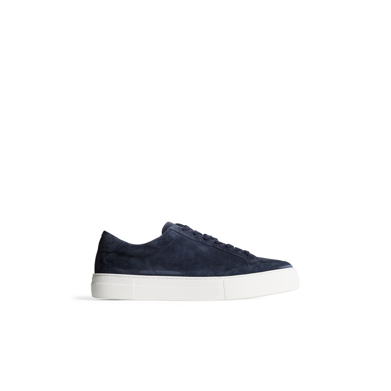 Art Signature Suede Sneaker / JL Navy