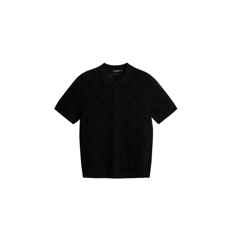 Reymond Stacked Bridge Polo / Black