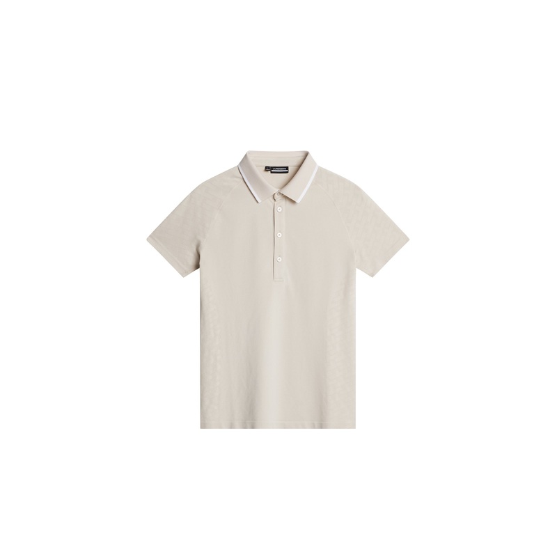 Baily seamless Polo / Tour Geo Jacquard Moonbeam M