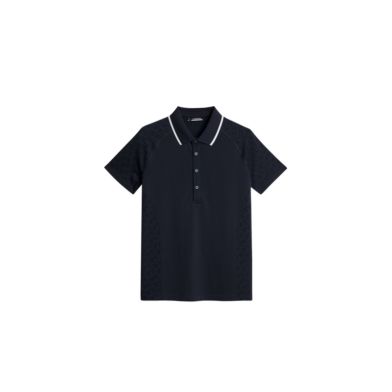 Baily seamless Polo / Tour Geo Jacquard Navy M