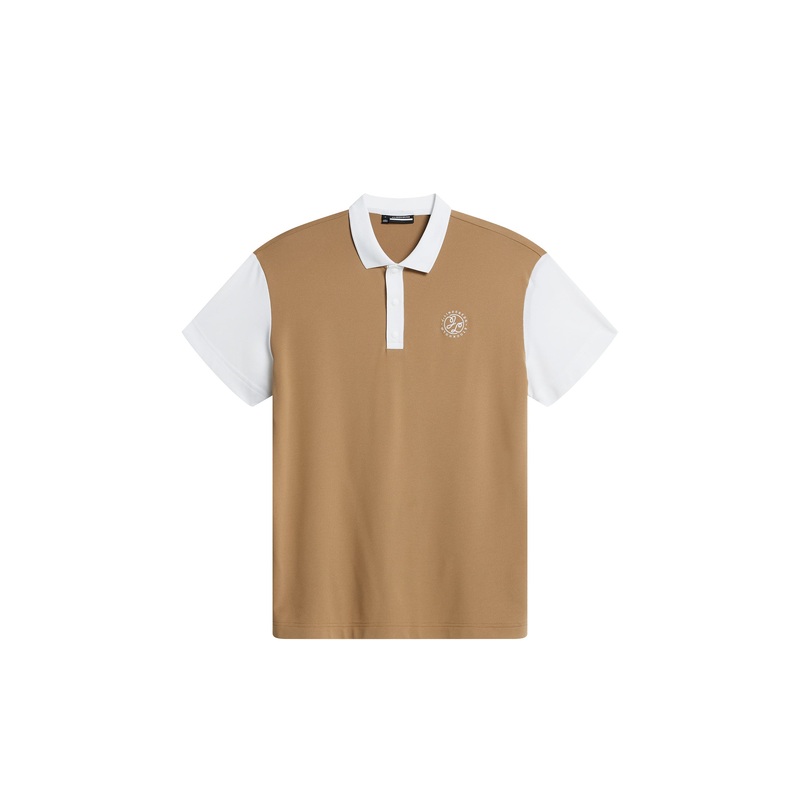 Club House Loose Fit Polo / Tigers Eye