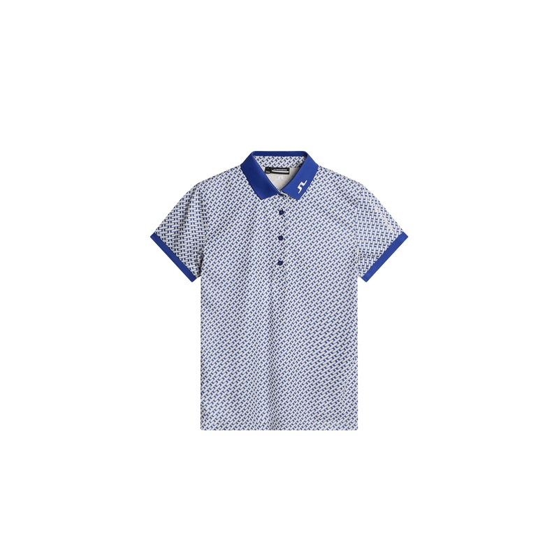 Tour Tech Print Polo / Tour Geo Moonbeam S