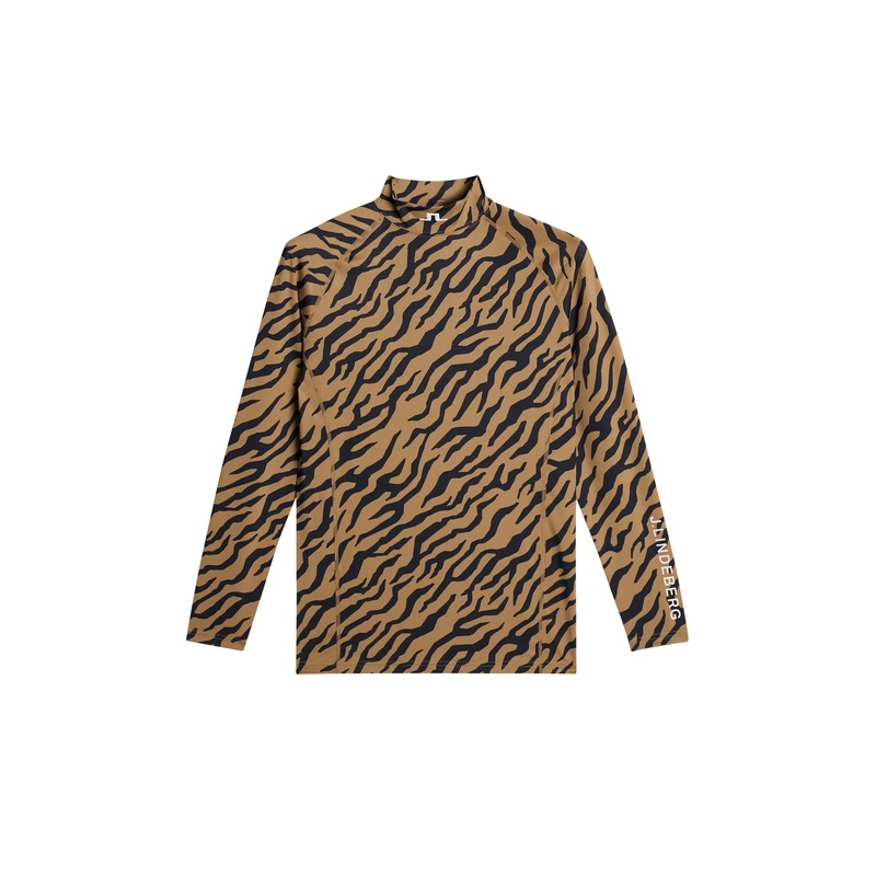 Ello Compression Print / Tour Tiger Brown M