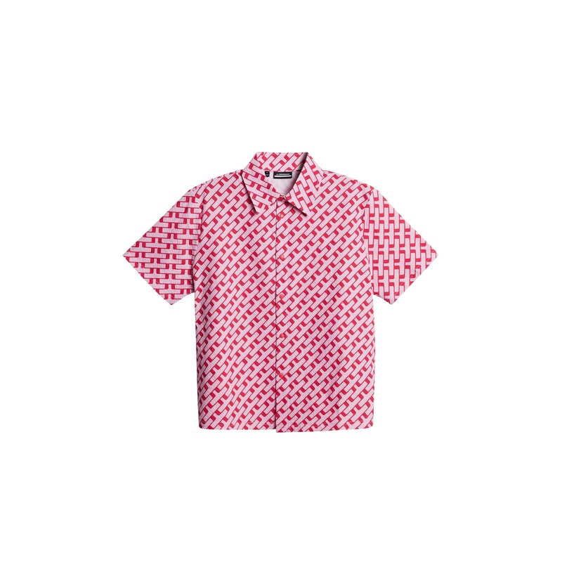 Linda Printed Shirt / Tour Geo Pink M