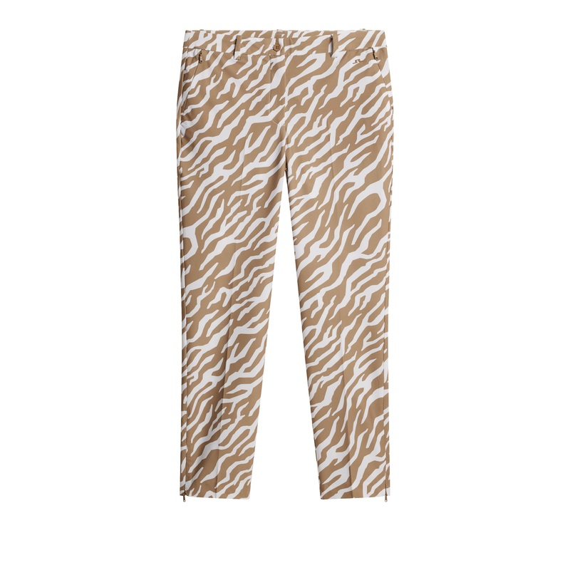 Pia Print Pant / Tour Tiger Tigers Eye M