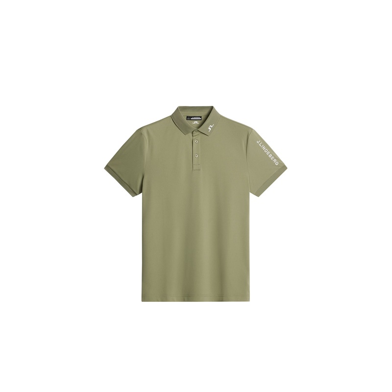 Tour Tech Polo / Oil Green