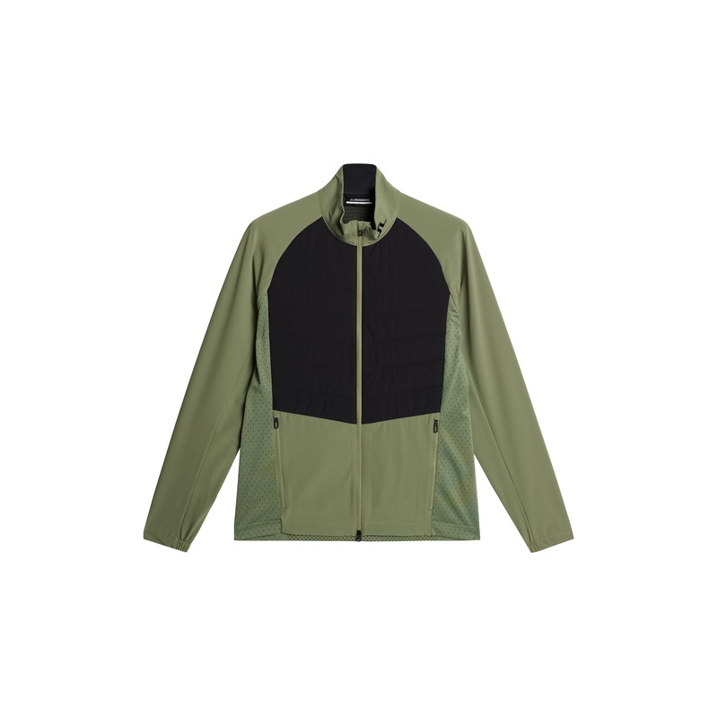 Tech Hybrid Softshell Jacket / Oil Green