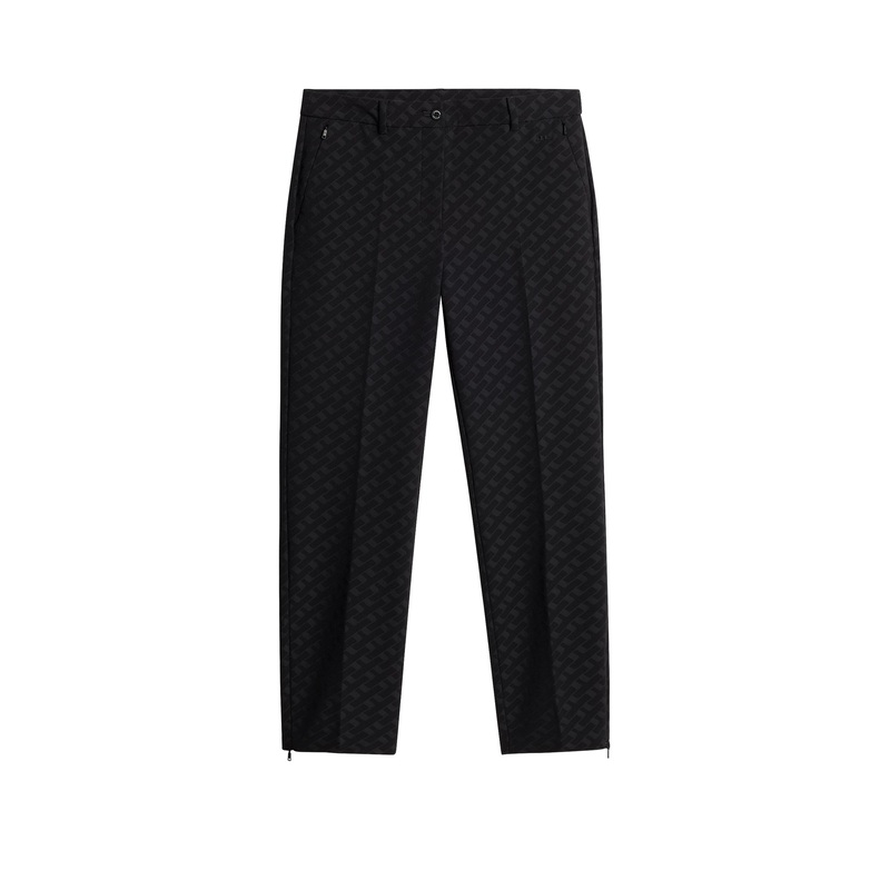 Pia Bridge Pant / Tour Geo Jacquard Black M