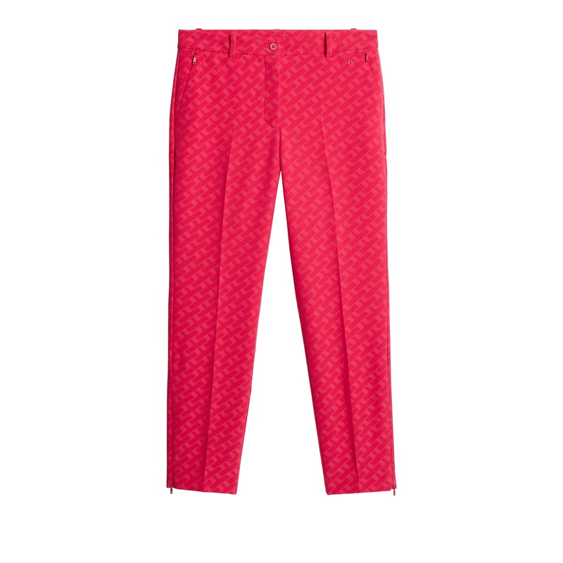 Pia Bridge Pant / Tour Geo Jacquard Pink M