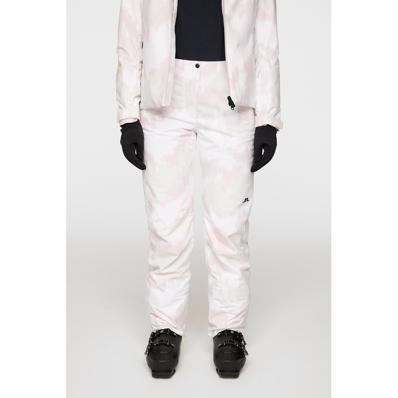 Rosario Pant Printed / Warp Gray Lilac L