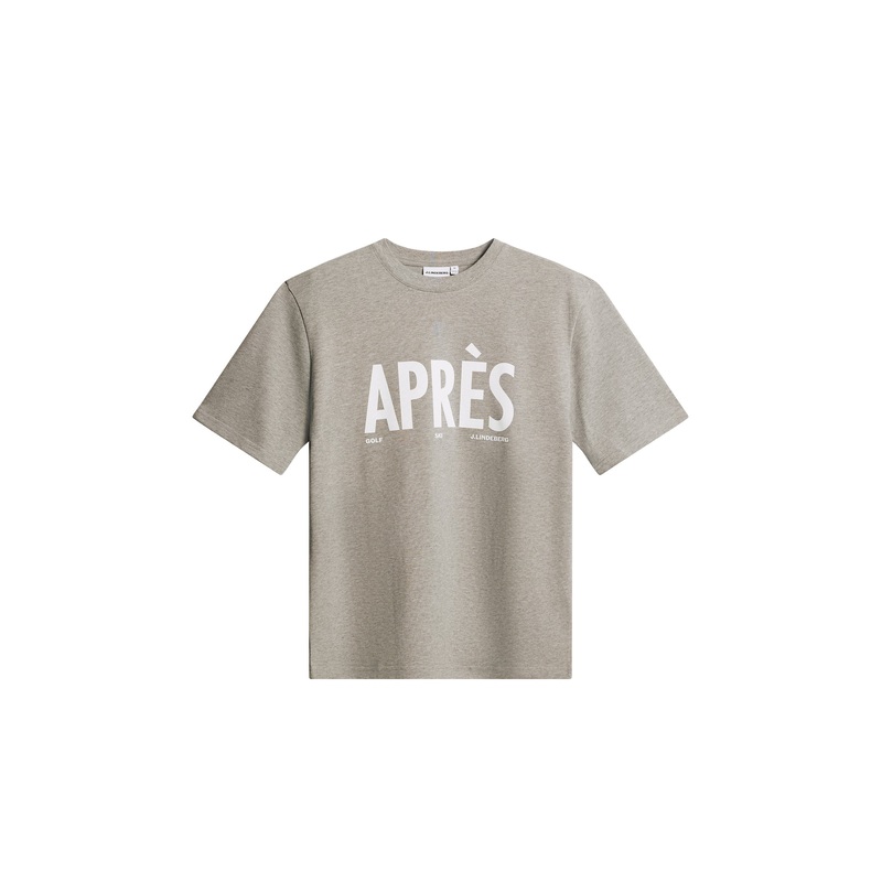 Hale Seasonal Logo T-shirt / Medium Grey Melange