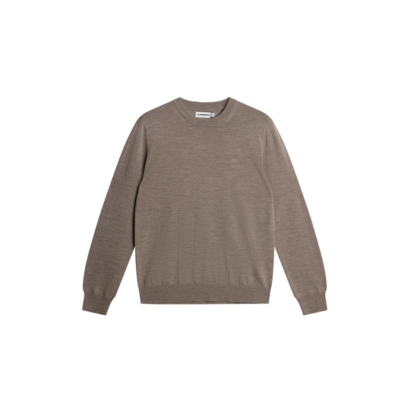 Keane Merino Crew Neck / Brindle Melange