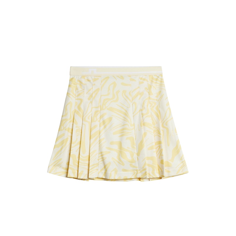 Harlow Print Skirt / Scribble Sunshine